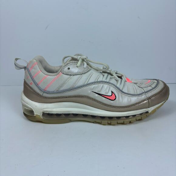 Nike Air Max 98 Women's Size 11 LT Orewood Brown Lava Glow Rose Gold C19907-100 - Picture 1 of 7
